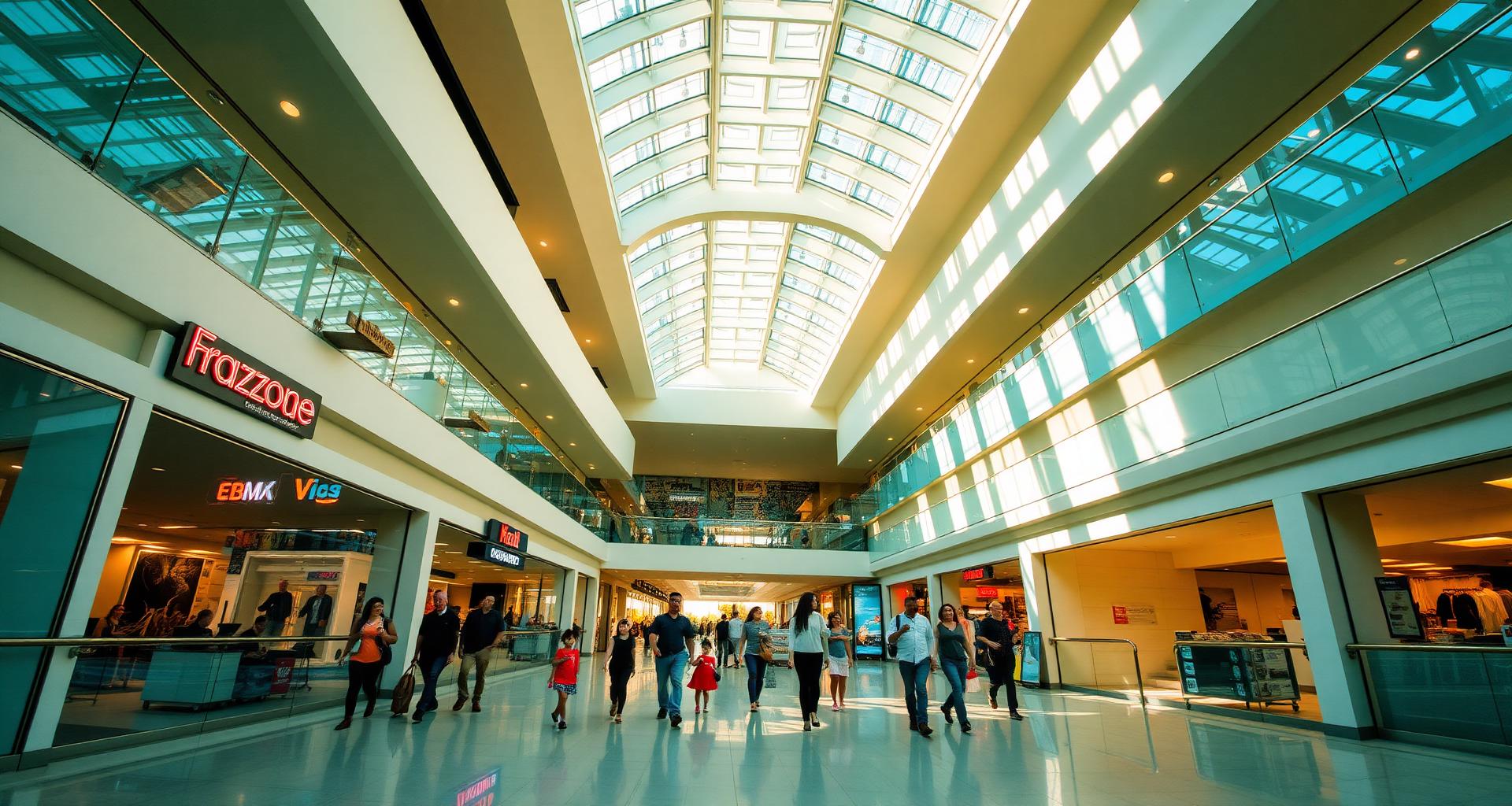 Interior do Americana Shopping